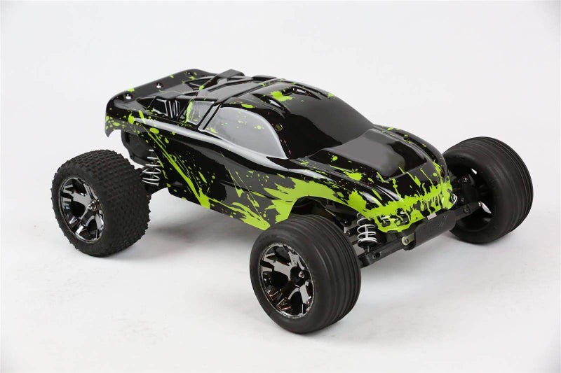 SummitLink Compatible Custom Body Muddy Green Over Black Replacement for 1/10 Scale RC Car or Truck (Truck not Included) R-G-01 - Image 3